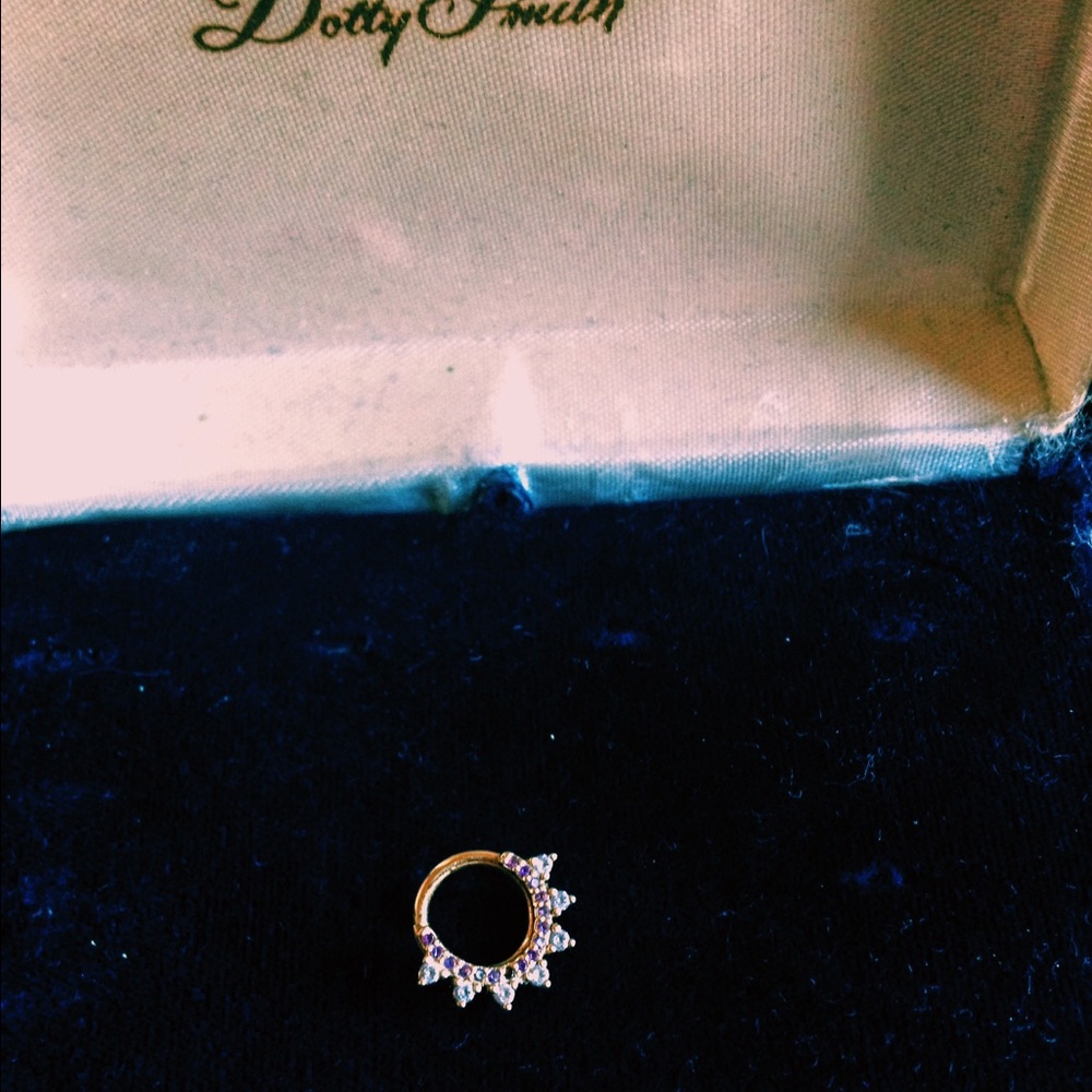 Solid Gold 14-gauge BVLA Septum Ring